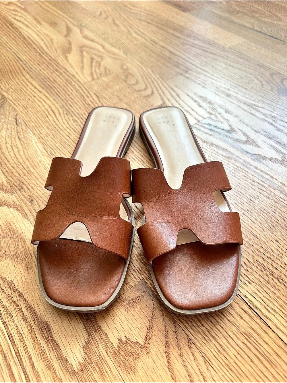 a new day Nina Slide Sandals Brown